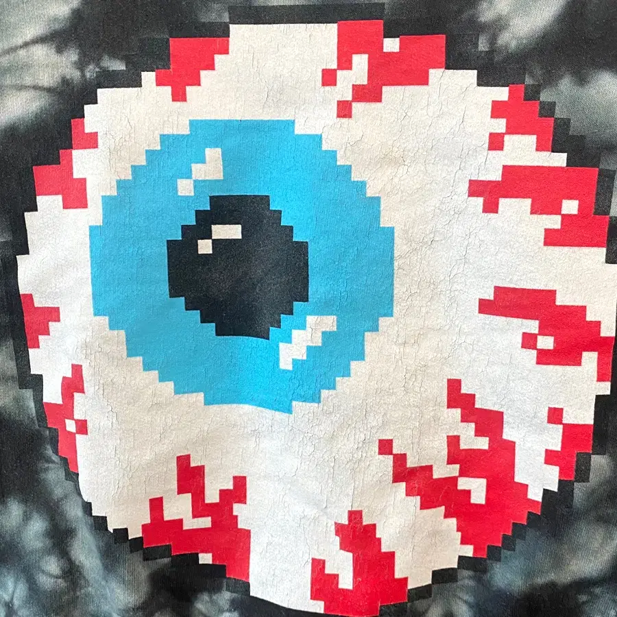 미시카 8-Bit Keep Watch Tie Dye 크루넥티 맨투맨티