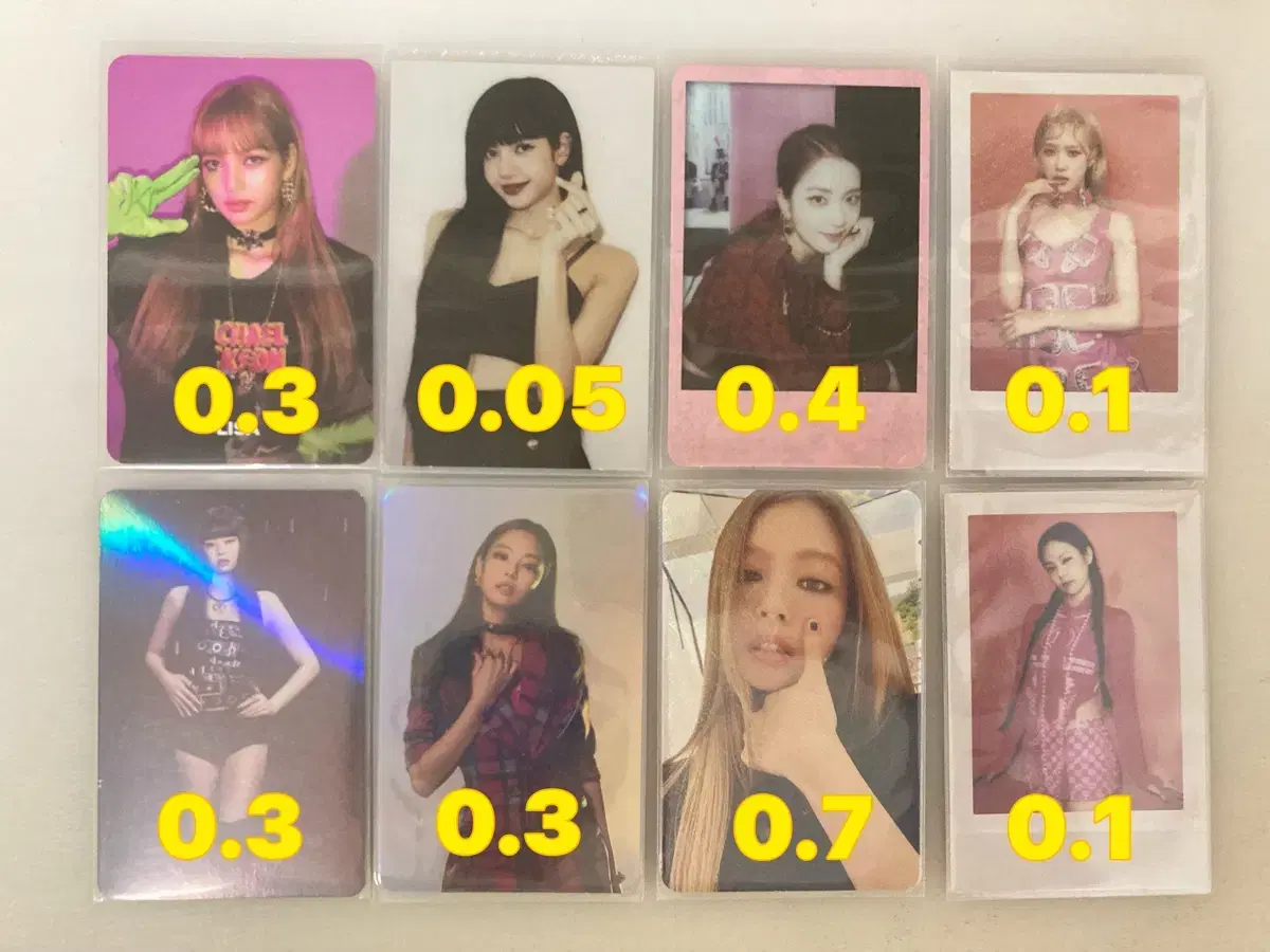 Black Pink Photocard