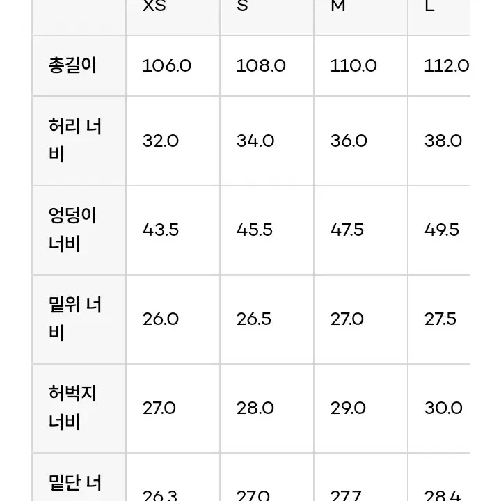 새상품)로우클래식 부츠컷 진 M