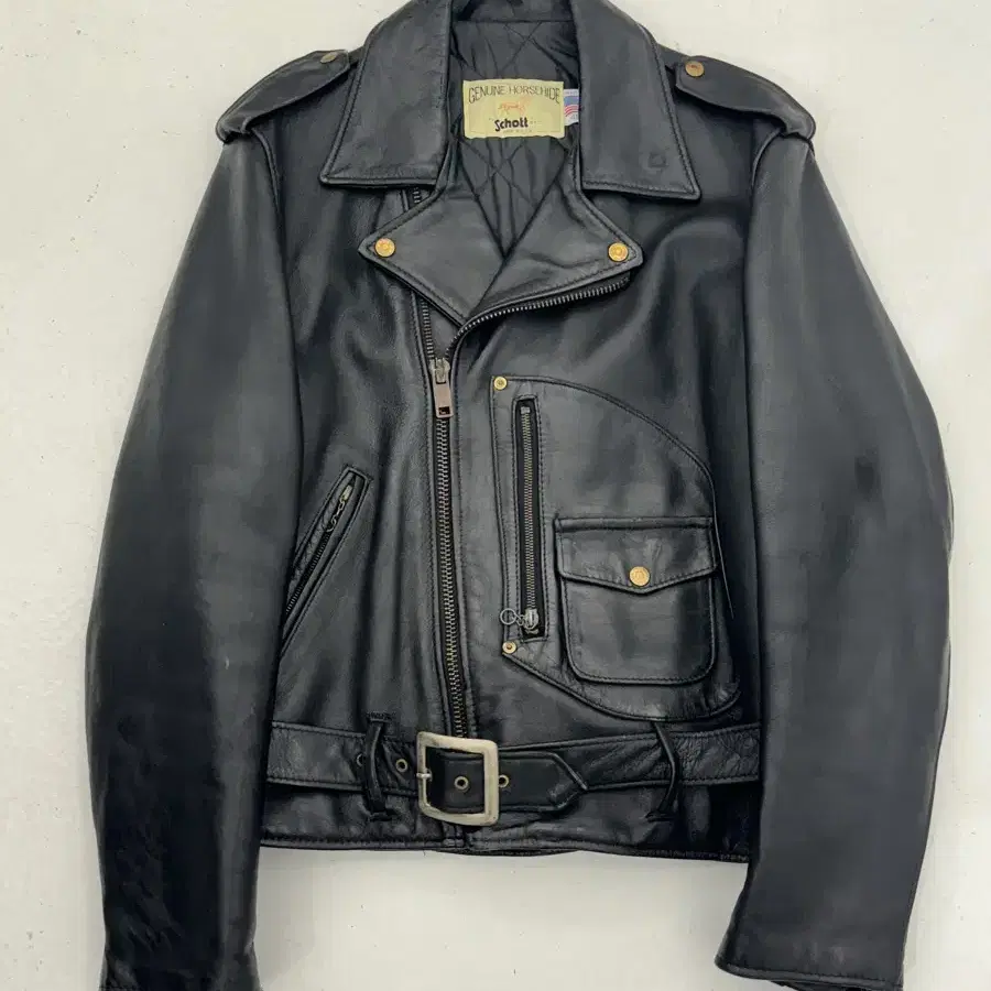 schott genuine horsehide 쇼트 홀스하이드 말가죽 자켓