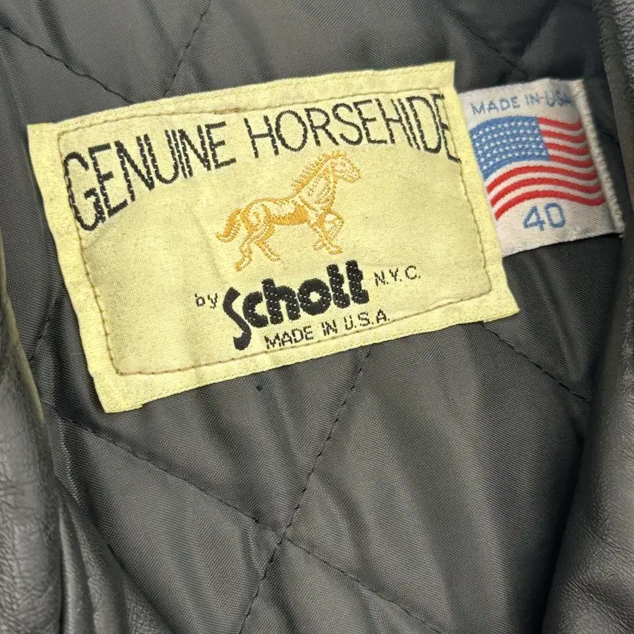 schott genuine horsehide 쇼트 홀스하이드 말가죽 자켓