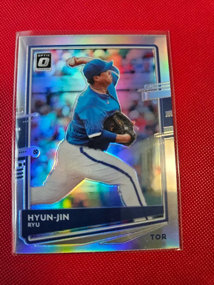 류현진 2020 Panini Optic Holo 카드