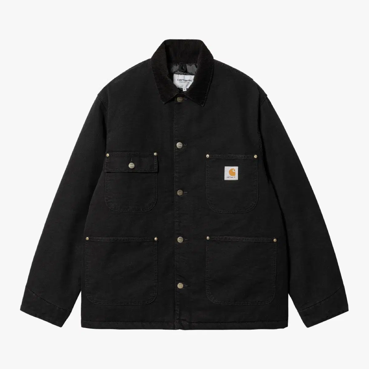 [S] Calhart WIP OG Chore Jacket Black