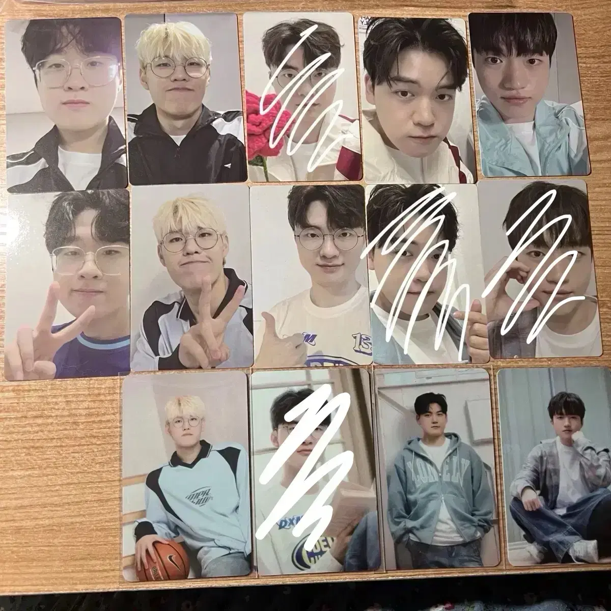 Lucky Tee One photocard Tee One Membership photocard (+Zeus)