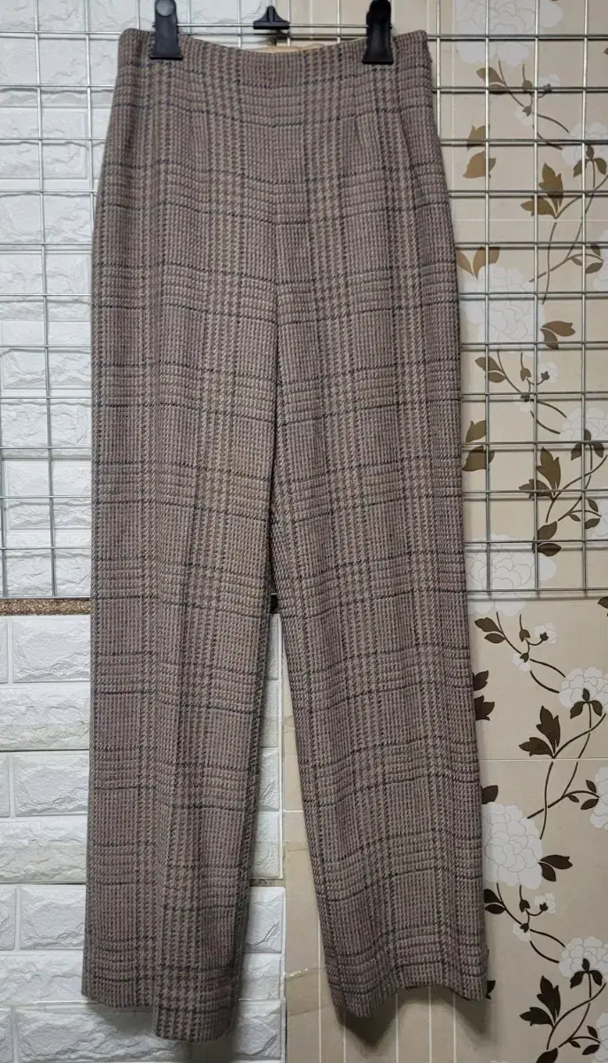 (36) [Max Mara] 막스마라 여성 울알파카 체크바지