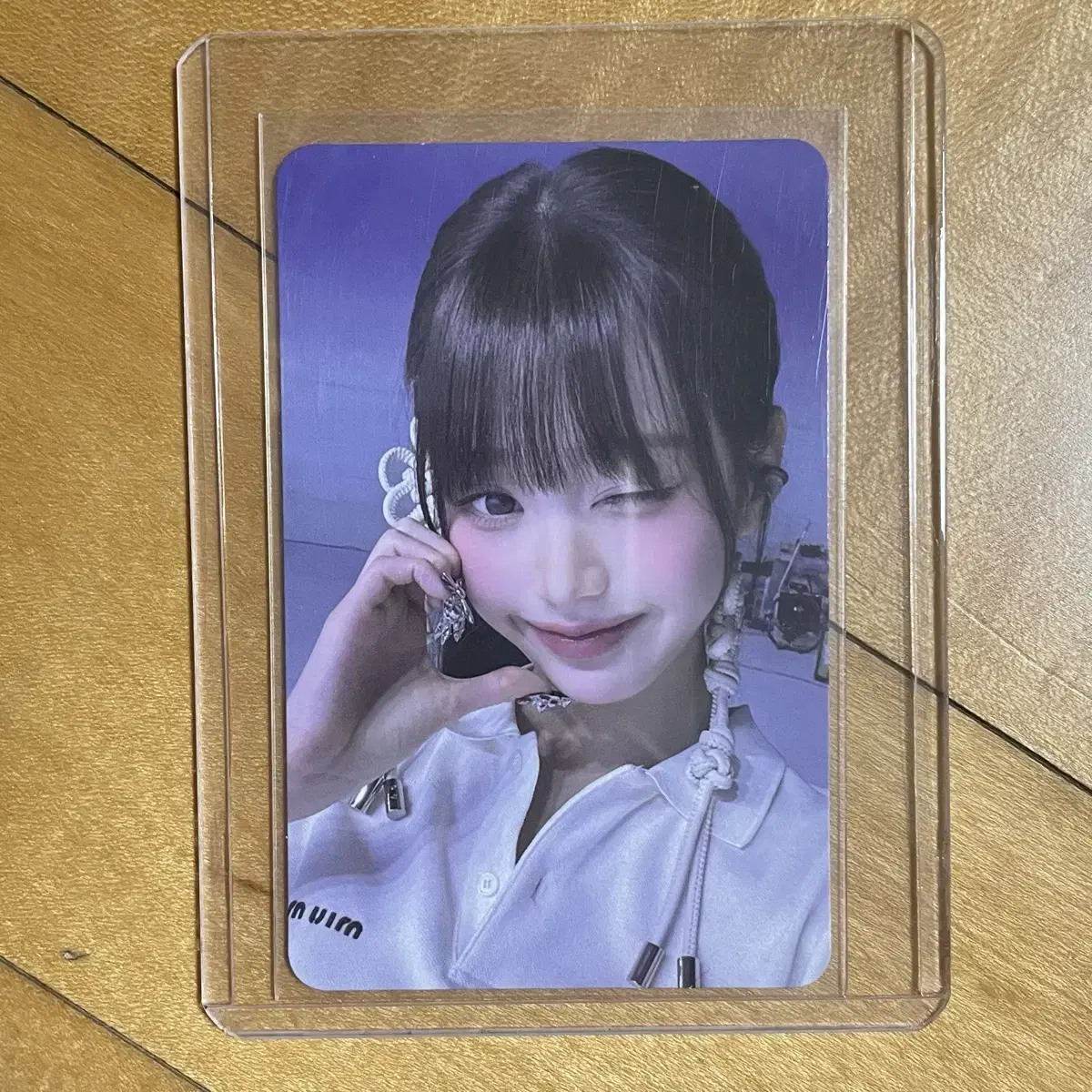 ive jang wonyoung music korea music korea photocard unreleased photocard