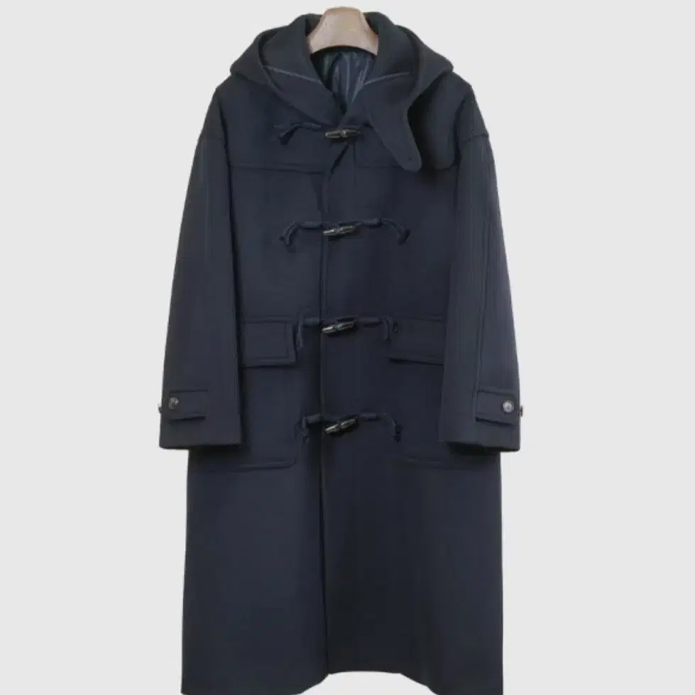 46) 포커페이스 OVERSIZED HOOD COAT DARK NAVY