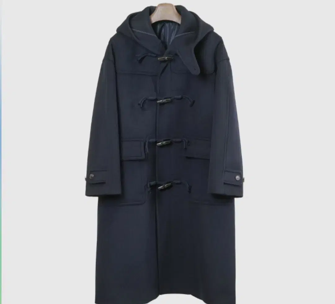 46) 포커페이스 OVERSIZED HOOD COAT DARK NAVY