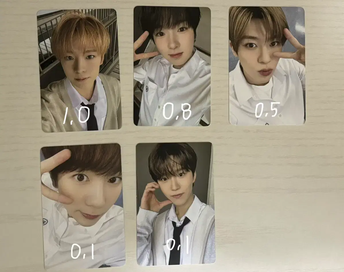 NCT wish School of wish Admission photocard Photocard Sakuya Uushi sion Ryo