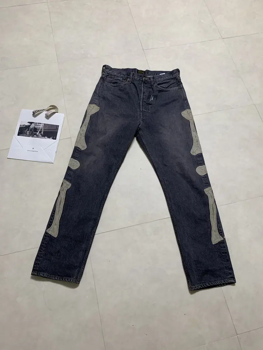 Capital Bonded Denim Ebony 34