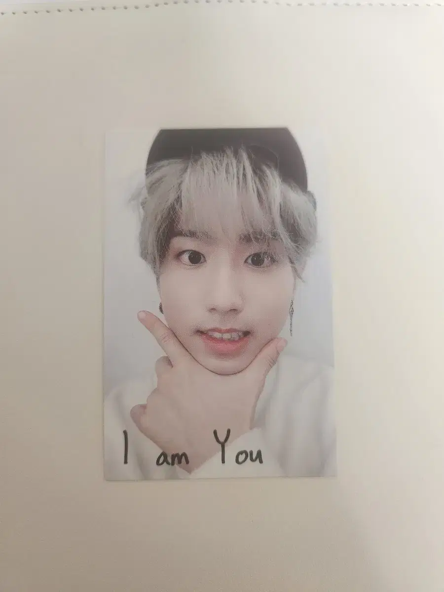 [skz han] i.m.u selca photocard