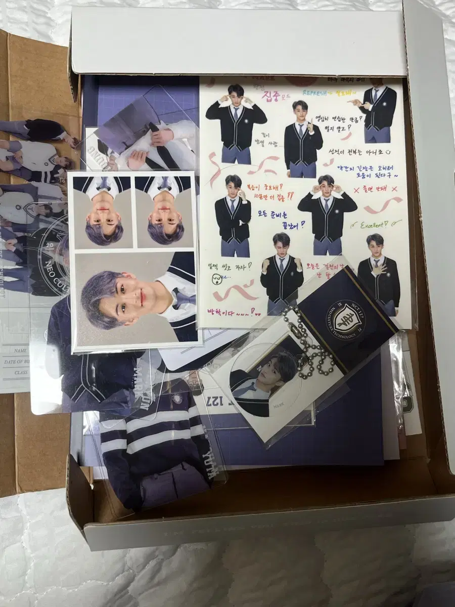 2021 NCT127 mark Sell School Kits