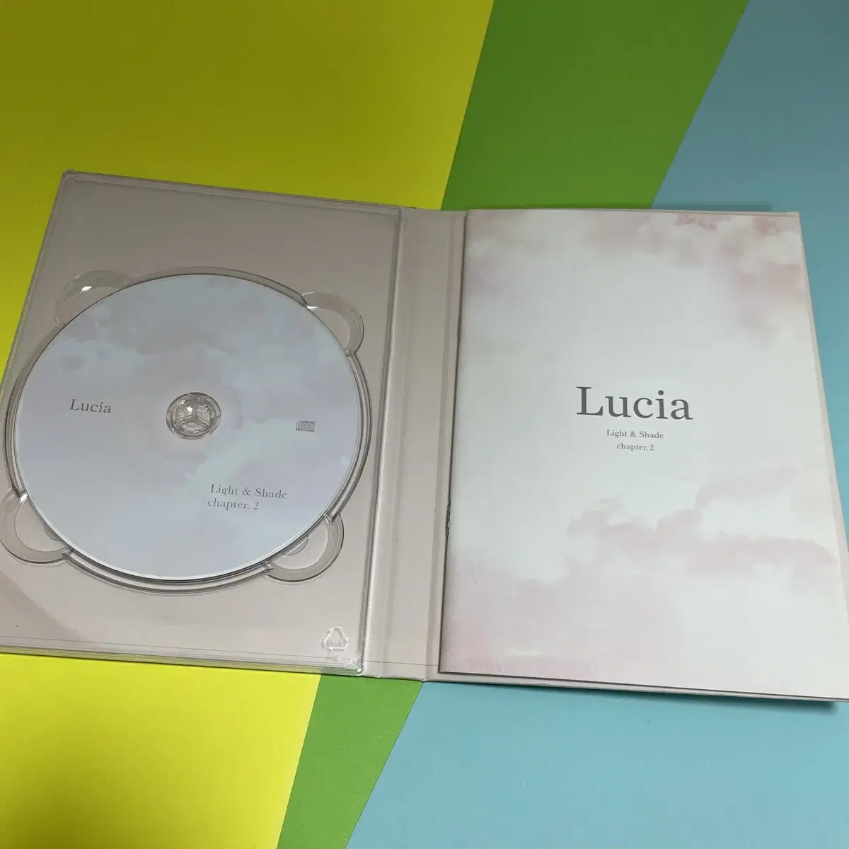 [중고음반/CD] 심규선 루시아 Lucia 3집 Light & Shade