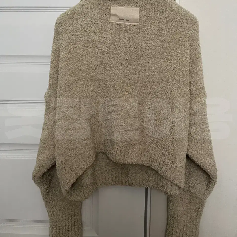 마뗑킴)smooth pique knit in beige