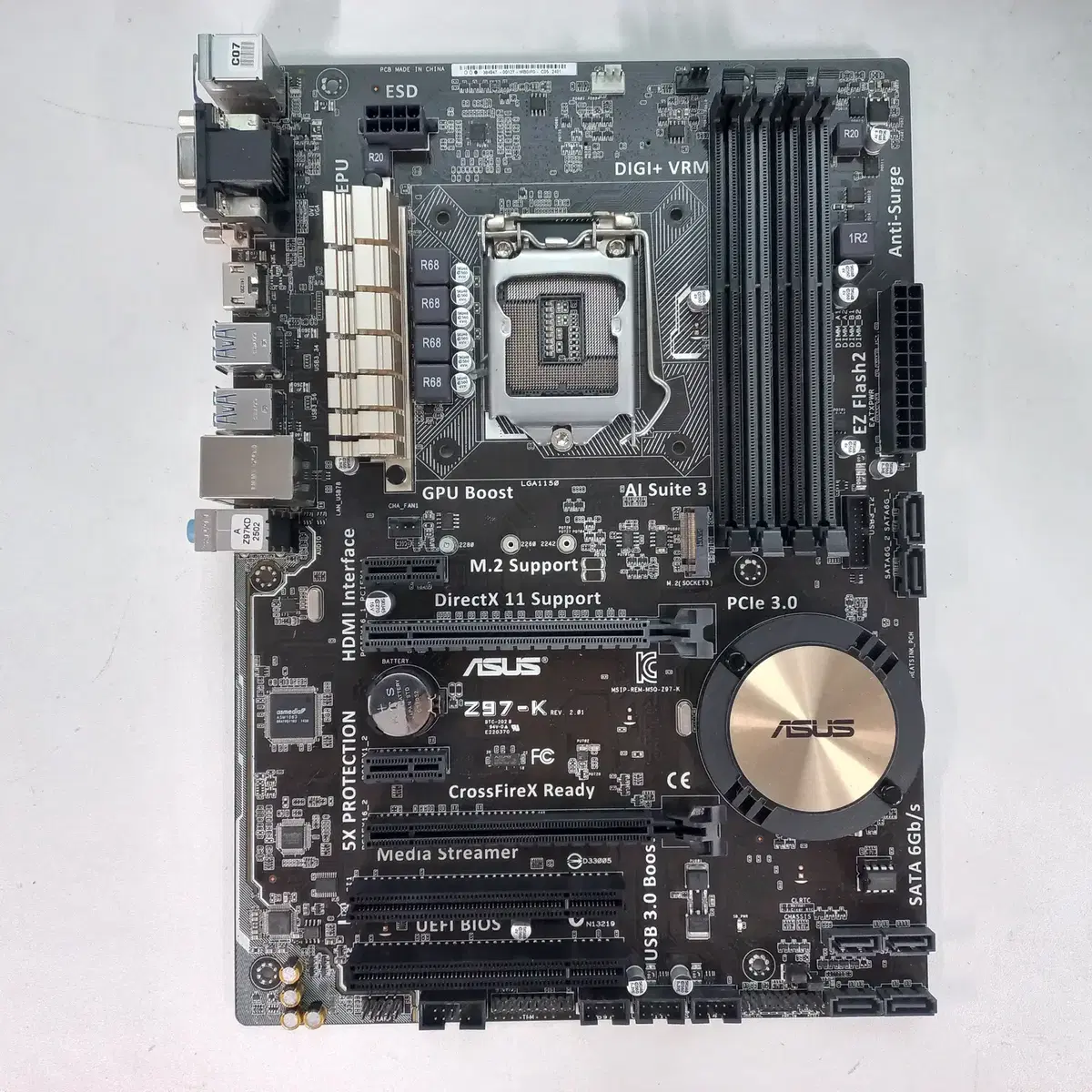 ASUS Z97-K(1150소켓,4세대)M.2 지원