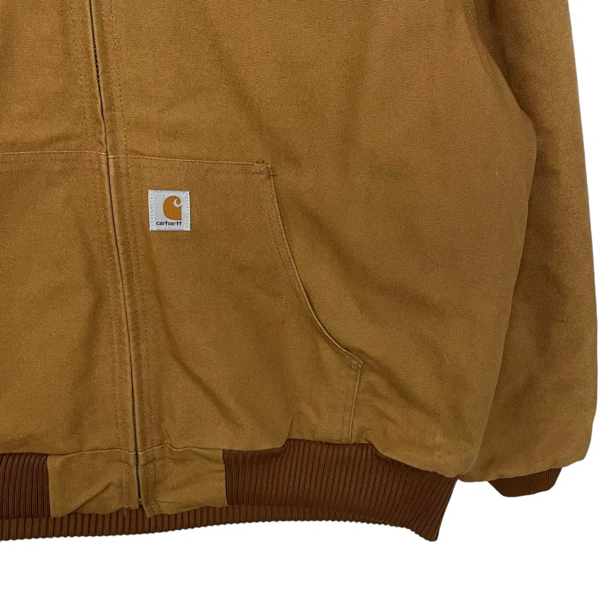 칼하트 Carhartt U.S.A j140 덕 액티브 후드 자켓 브라운