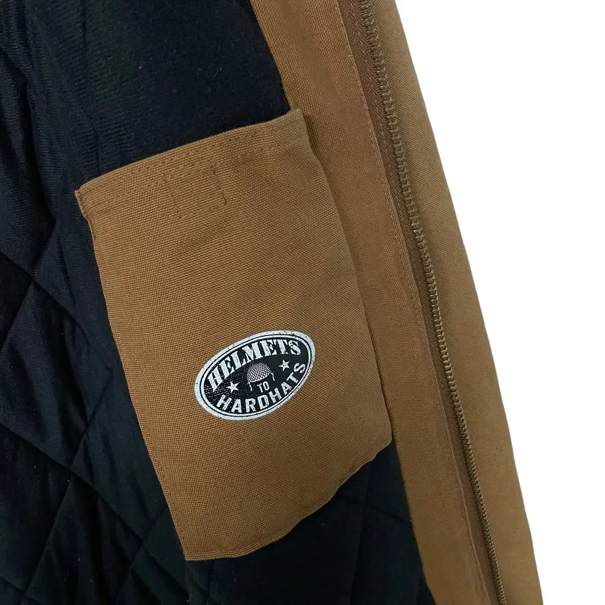 칼하트 Carhartt U.S.A j140 덕 액티브 후드 자켓 브라운