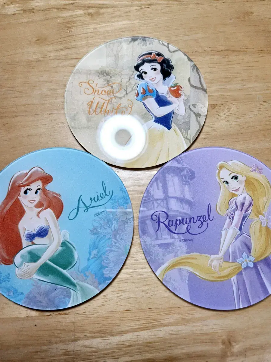 Genuine Disney Princess acrylic Coaster