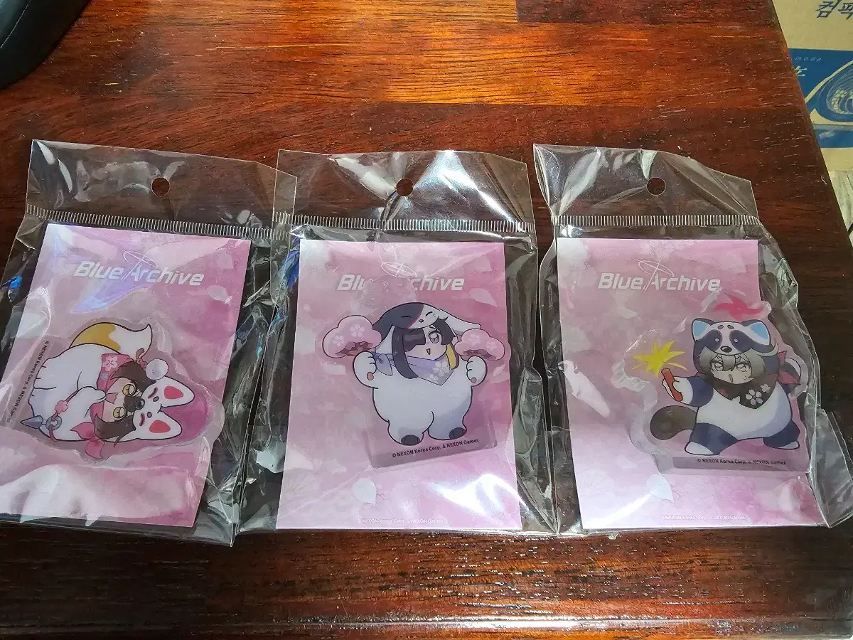 Bloo Archives AGF AnyPlus acrylic Koroto Izuna,Michiru,Tsukuyo Unsealed