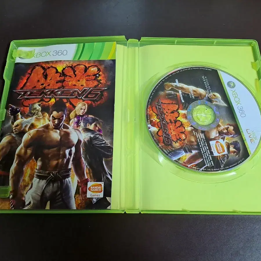 XBOX360 철권 6 정발 한글