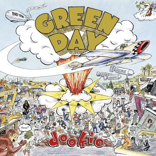 Green Day - Dookie (CD) 한국반 1994 민트급