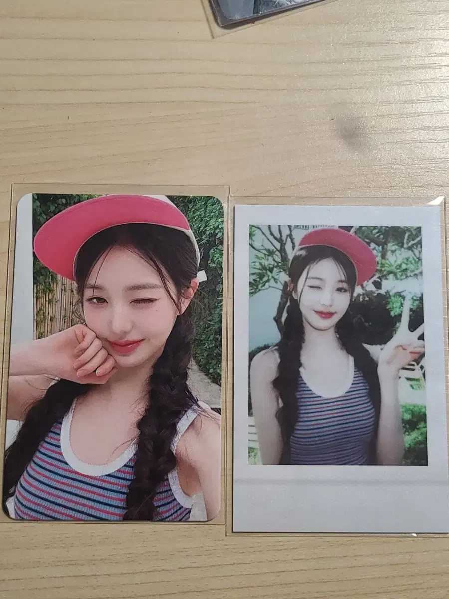 Ive yeoreum Summer photobook jang wonyoung pre-order benefit + polaroid photocard.