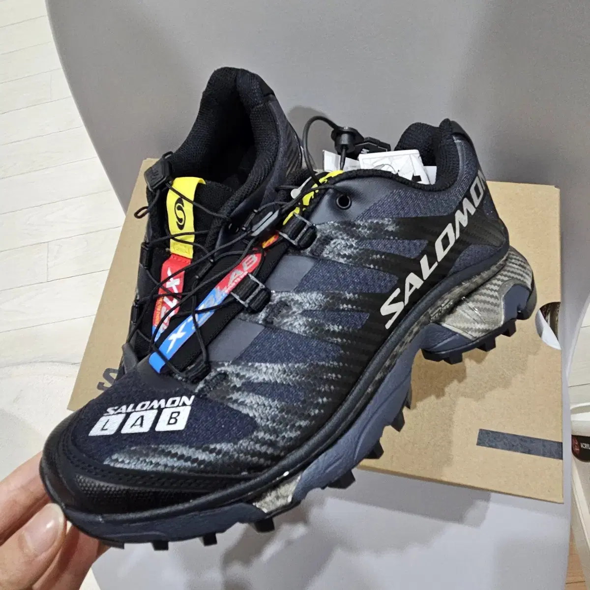 Salomon XT-4 Black Silver Metallic