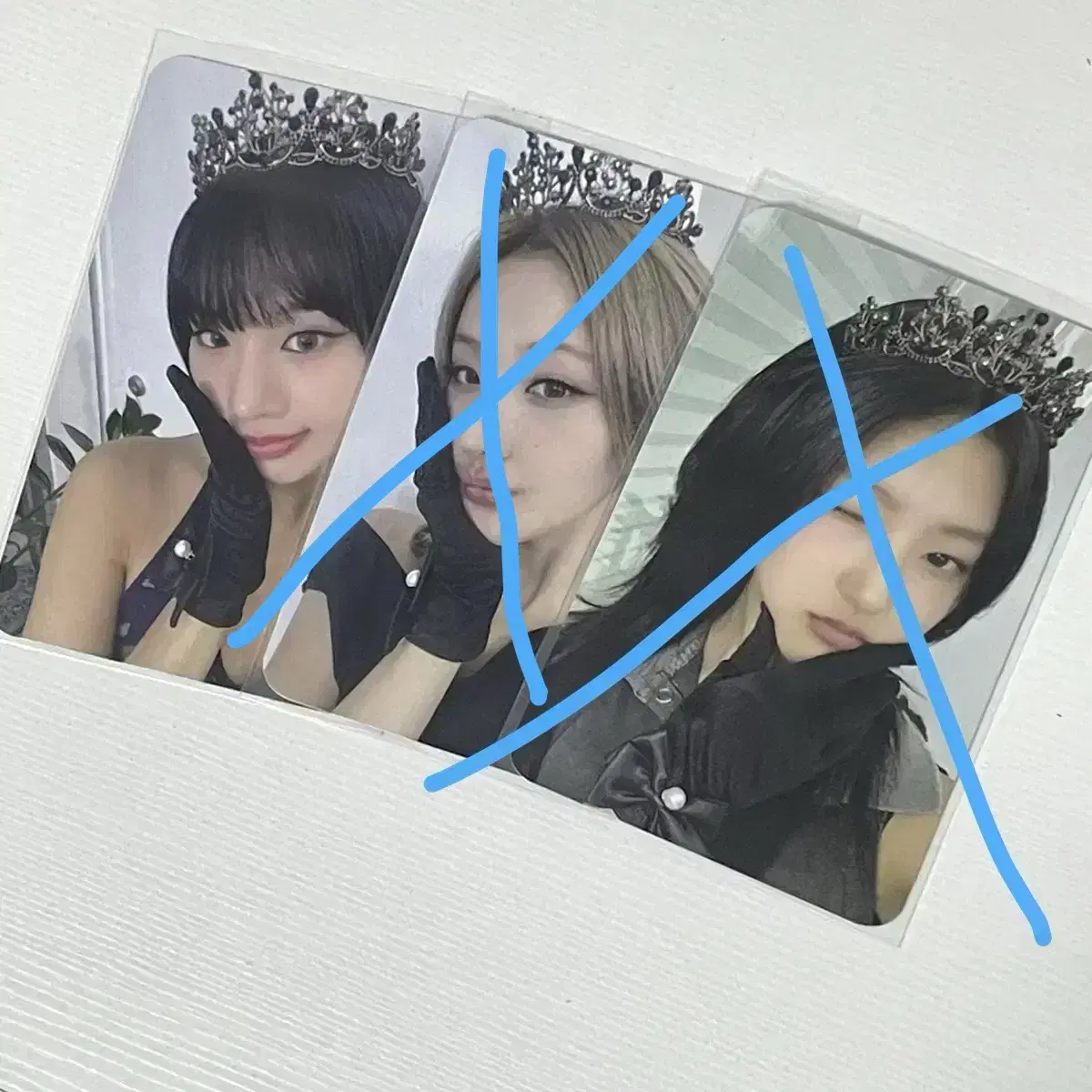 Kiss of Life Keyoff natty belle haneul unreleased photocard Black Swan photocard WTS