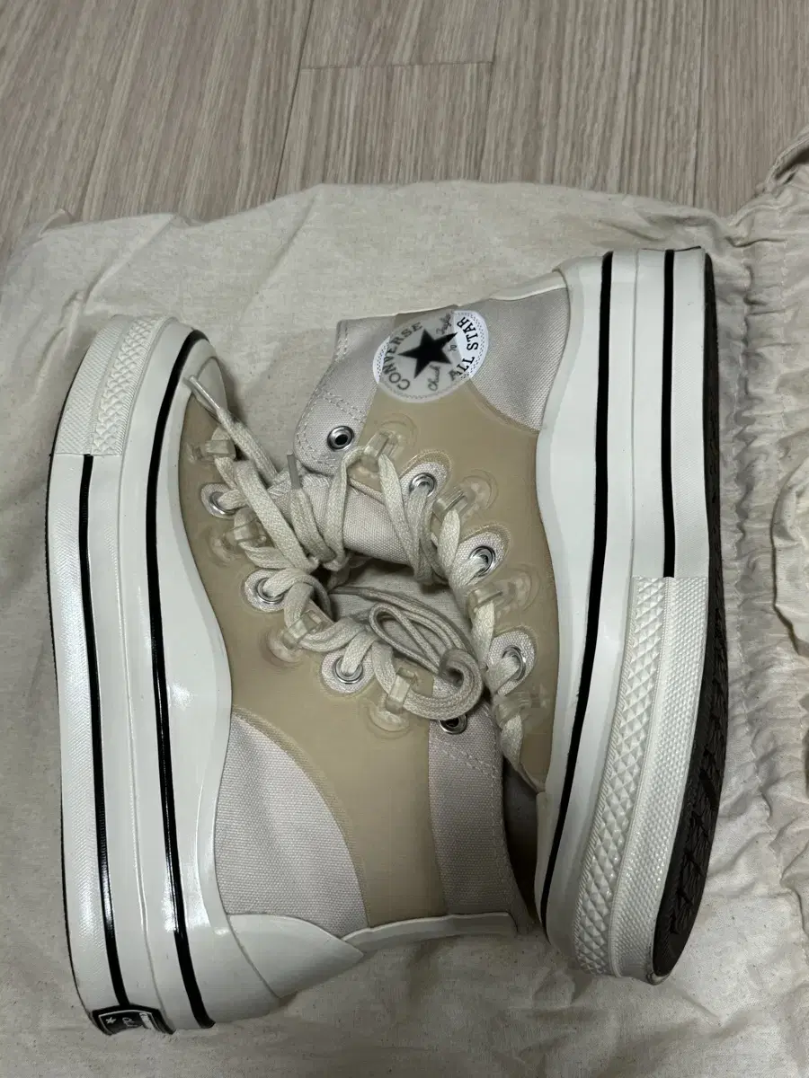 Converse x Kim Jones Chuck 70 Utility Wave High Natural Ivory