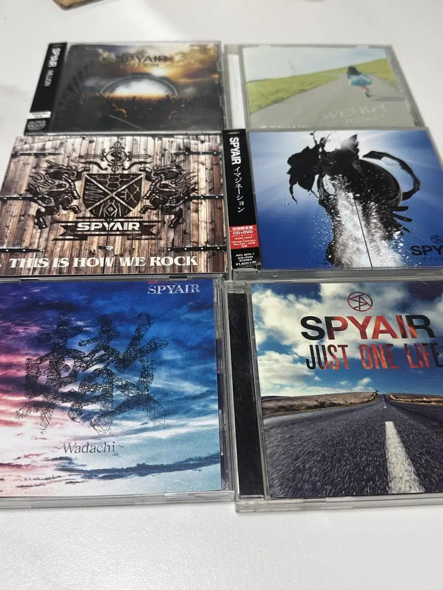 SPYAIR CD 6장 일괄판매 합니다!