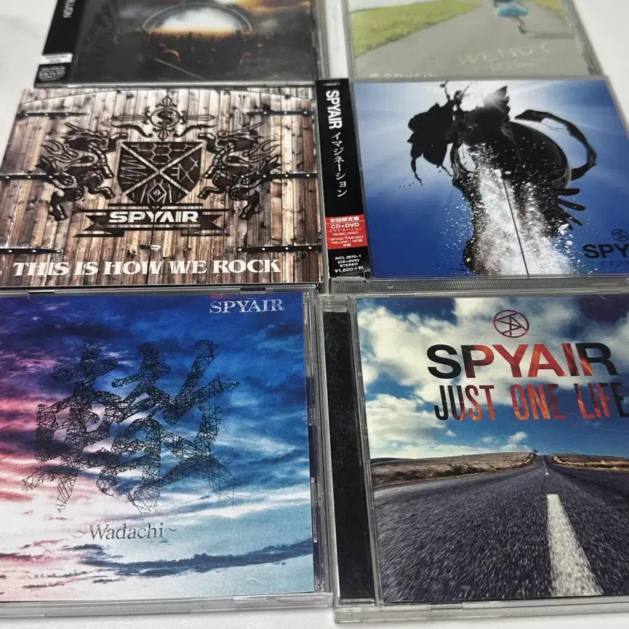 SPYAIR CD 6장 일괄판매 합니다!