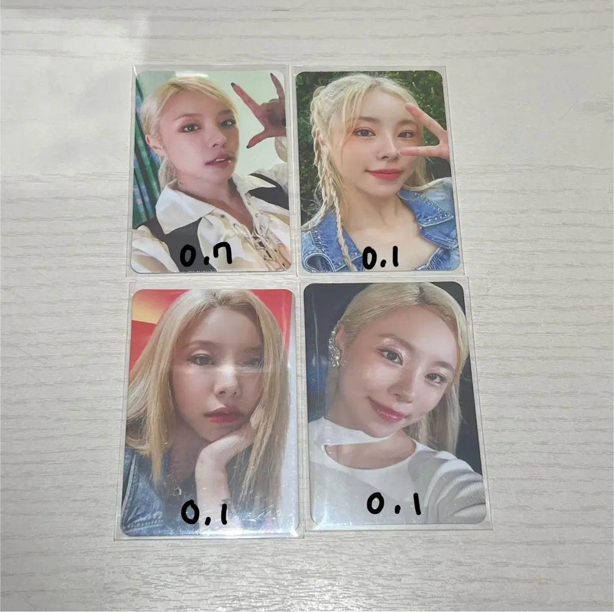 Mamamoo wheein Indermood Alpo Photo Card photocard Seasons Greetings