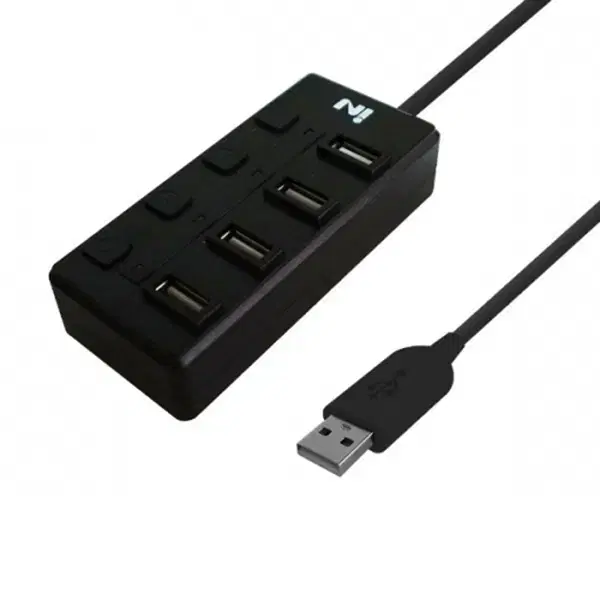 USB2.0 개별스위치 4포트 허브