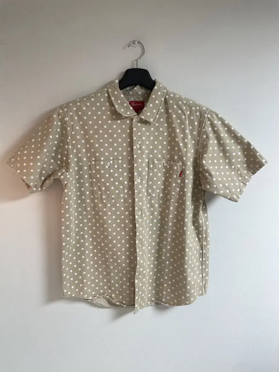 SUPREME Supreme cotton short-sleeved shirt M