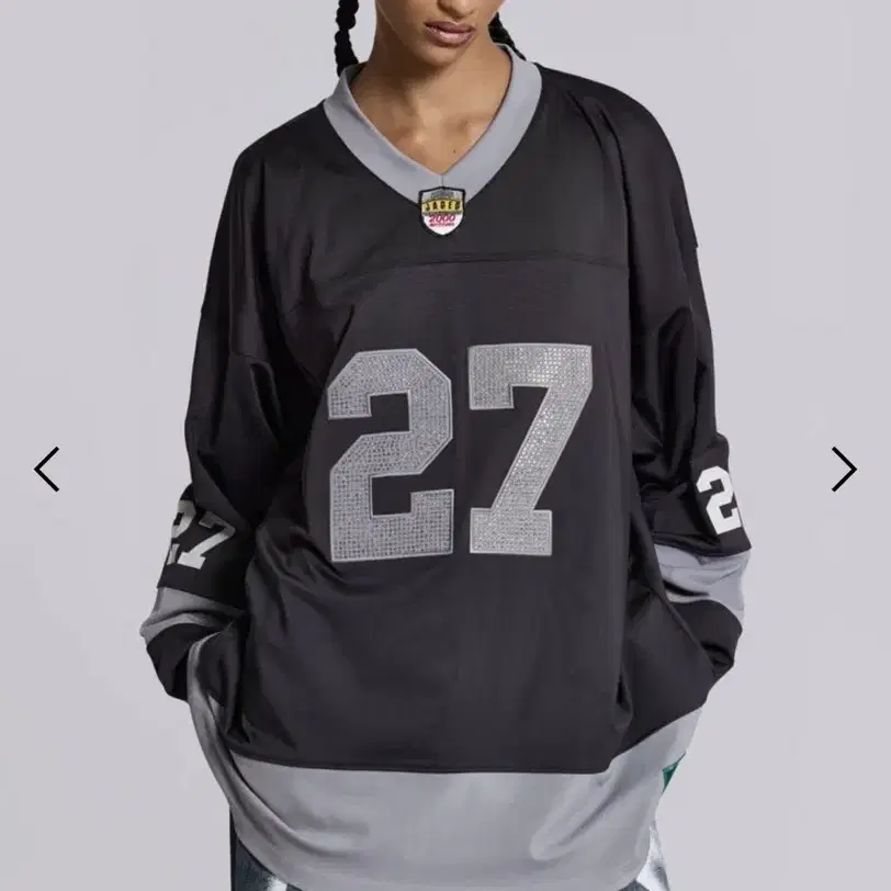 Jaded Archive Diamante Football Shirt