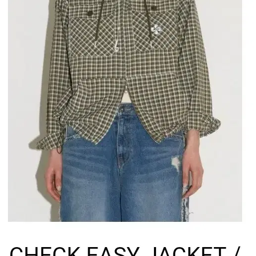 헤레틱 check easy jacket 구해요