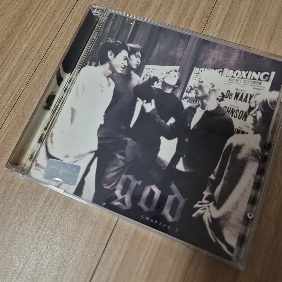 지오디 3집 CD 개봉