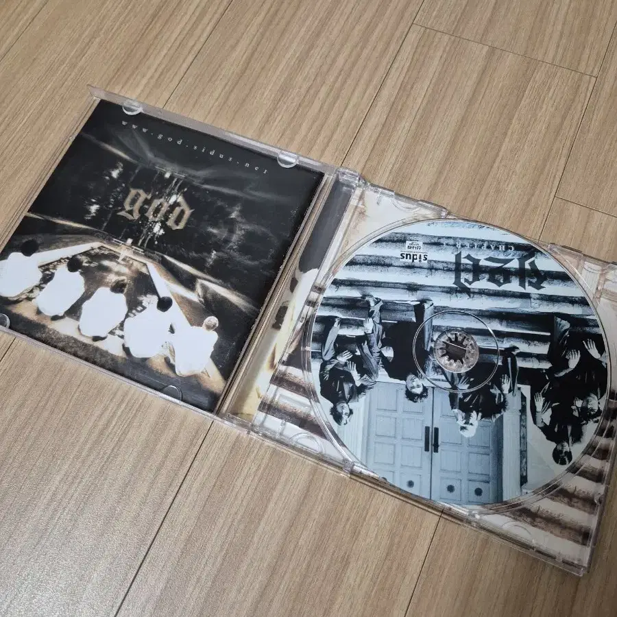 지오디 3집 CD 개봉