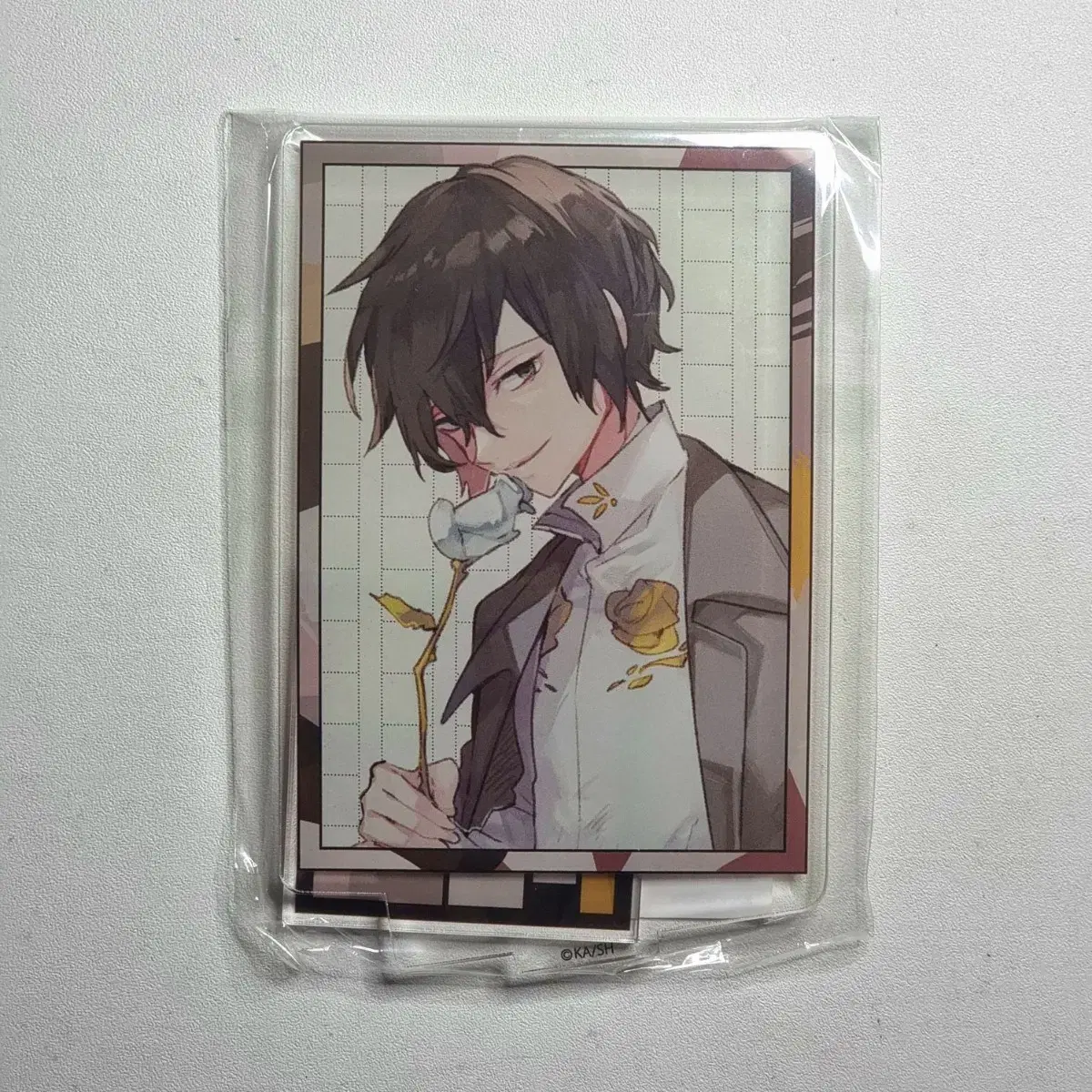 Moonsdog Dazai Original Art acrylic sealed Moonshadowdogs