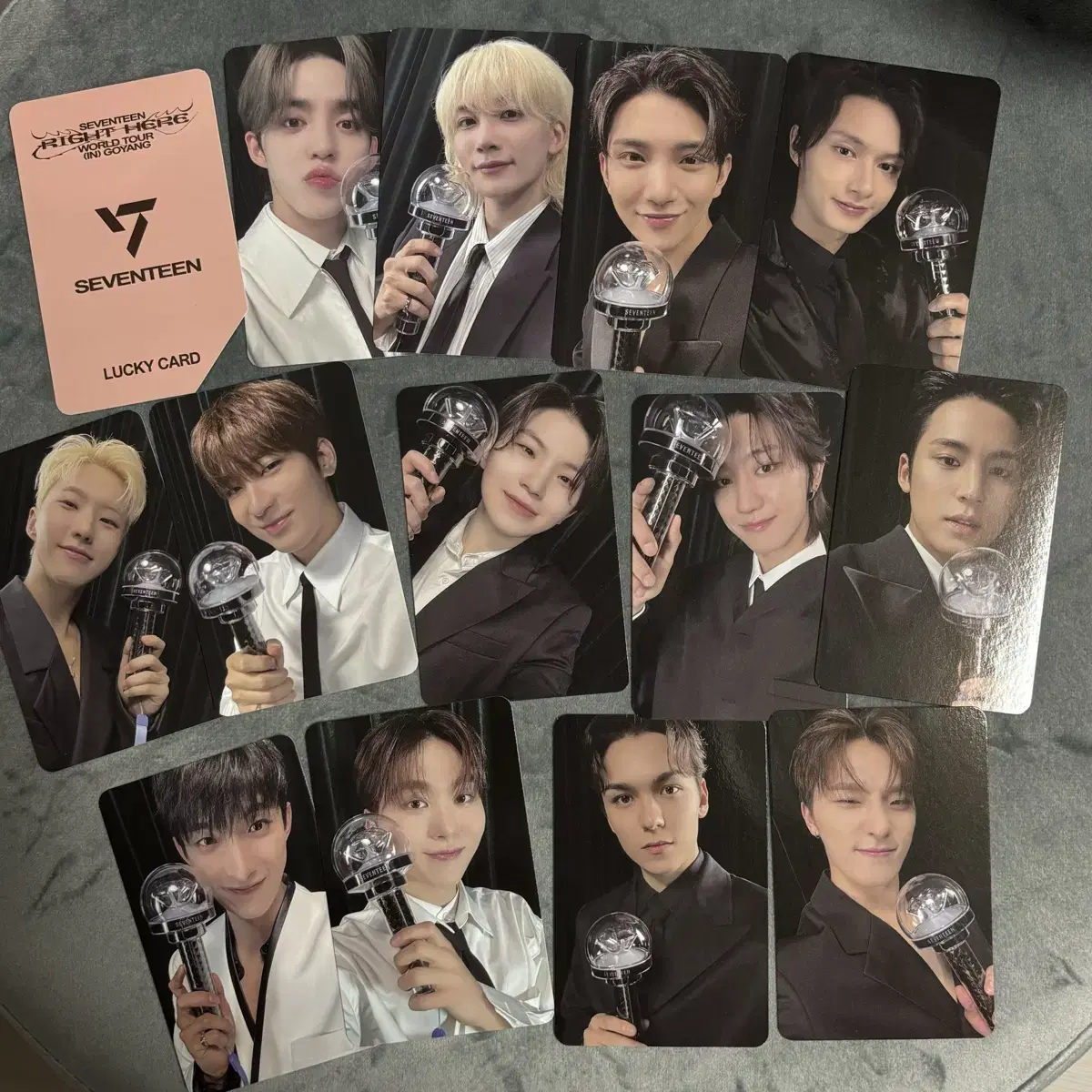 2024 seventeen Concert Catcon carrot zone photocard Lucky Cards in Bulk