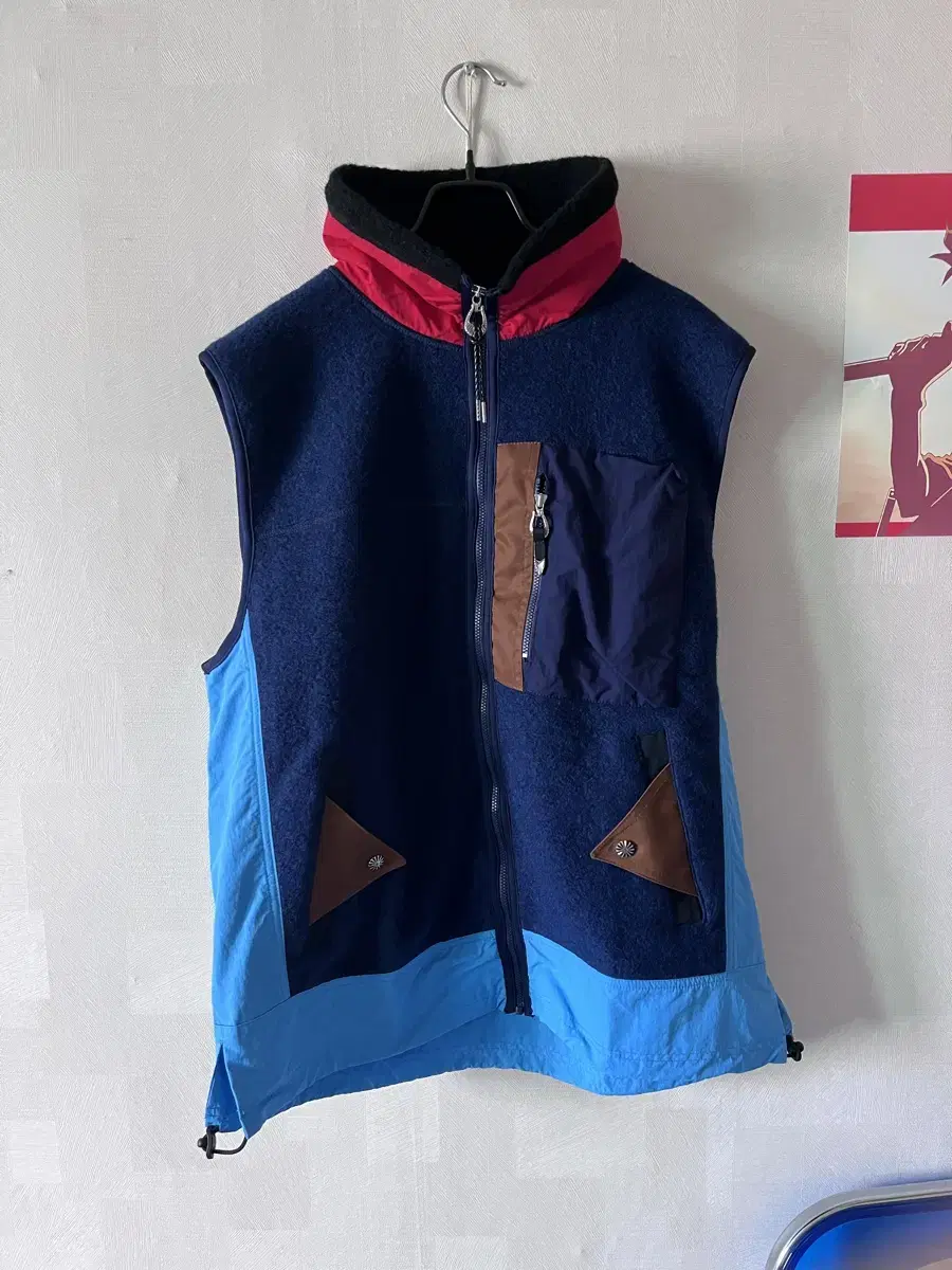 Toga virilis wool vest navy 48 L toga virilis