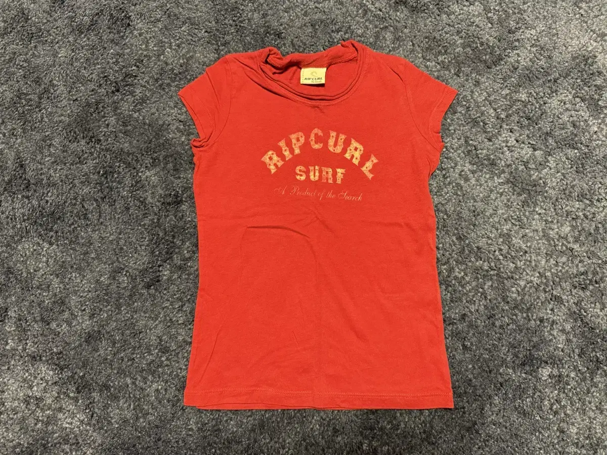 Ripcurl 립컬 서프 티셔츠 레드 컬러 size XS