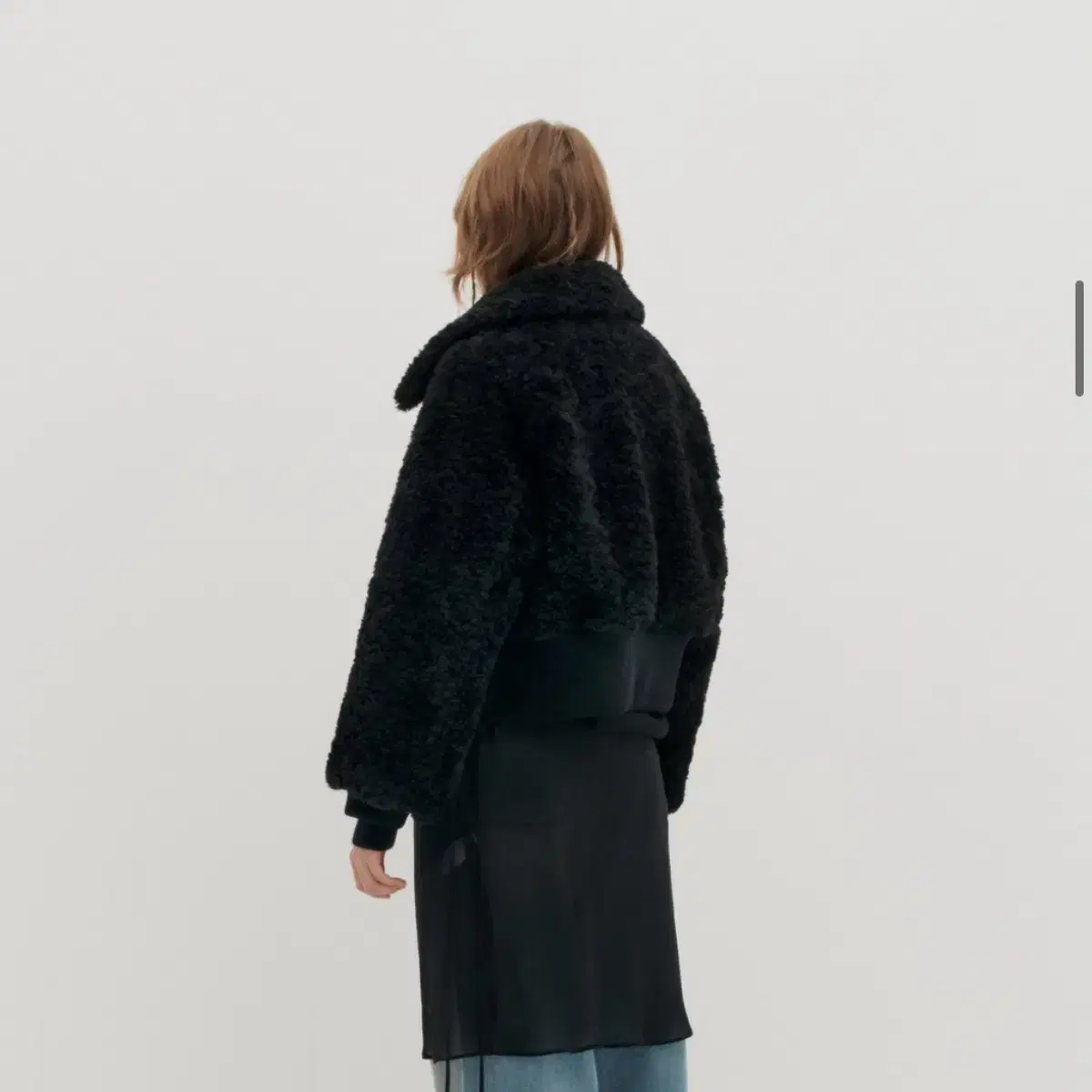 로우클래식 RIBBED FUR JACKET