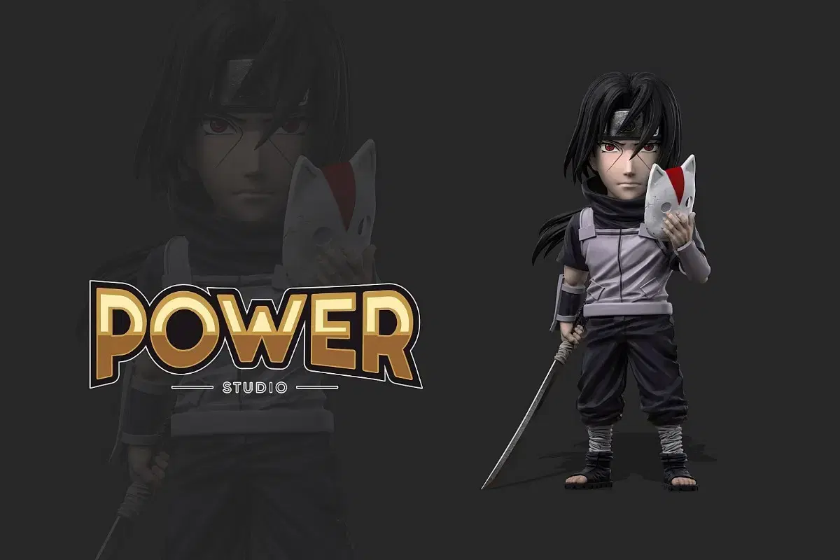 [Q2 '25] Power Naruto Uchiha Itachi Ambouver Resin Statue