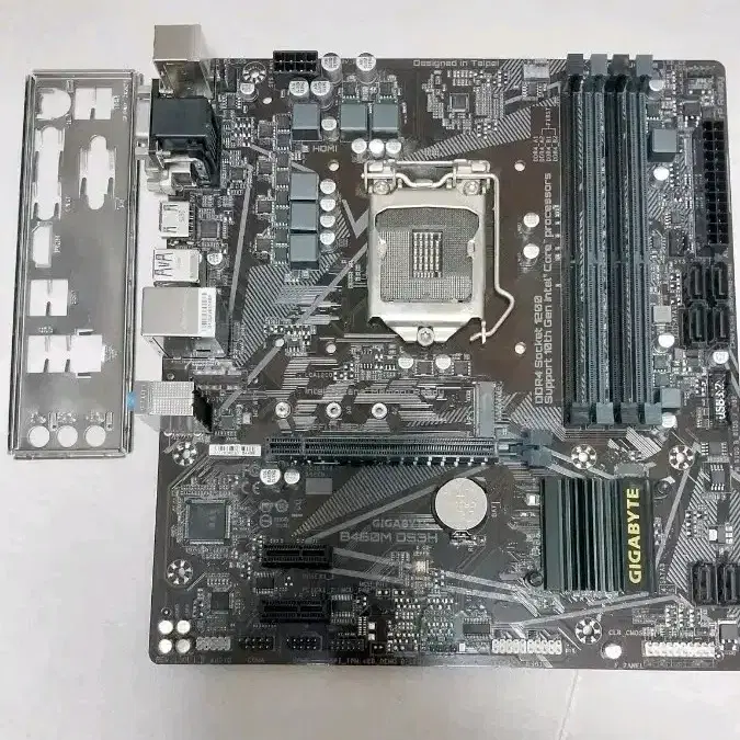 gigabyte B460M DS3H 메인보드 + 인텔 기쿨