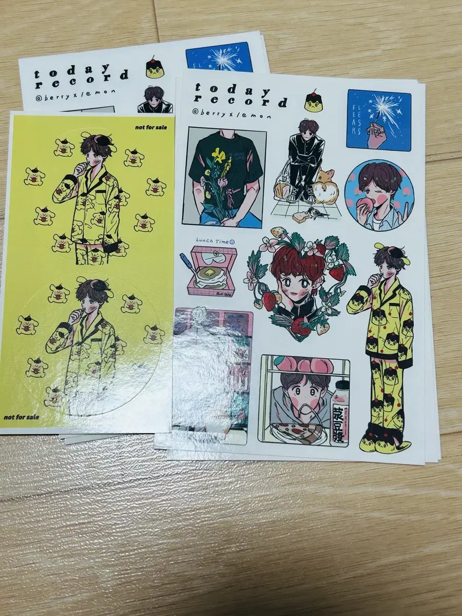 Baekhyun sticker vowels