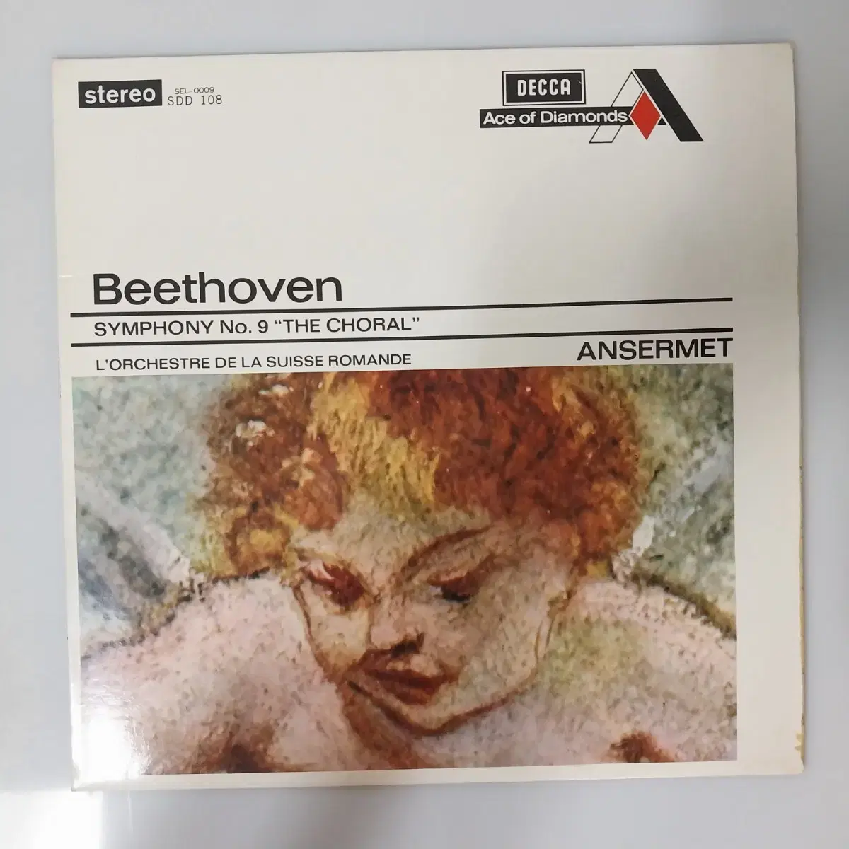 Berthoven:SYMPHONY,9"THE CHORAL" 베토벤 LP