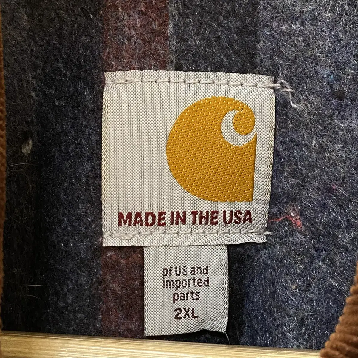 새상품급 Made in USA 빈티지 칼하트 디트로이트 자켓