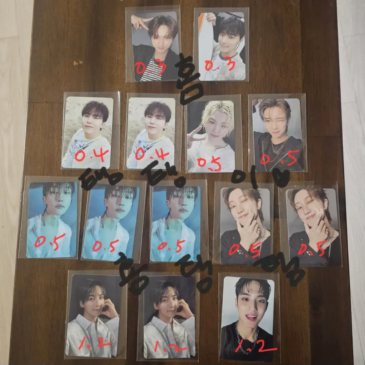 SEVENTEEN Mini 12" photocard sellseventeen spill the feels