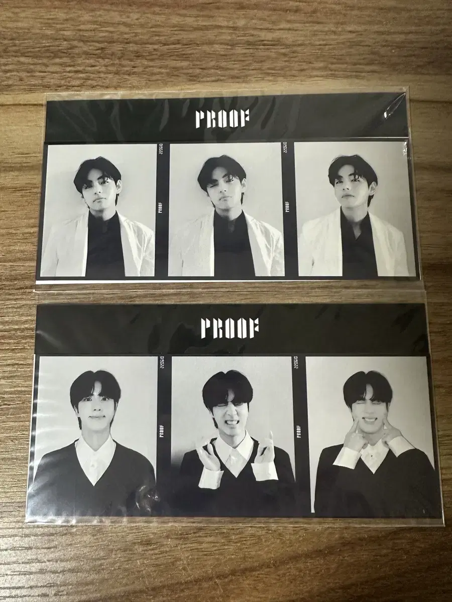 BTS 프루프 PROOF 앨범 세트 위버스샵  특전 3컷 세컷 포토 태형